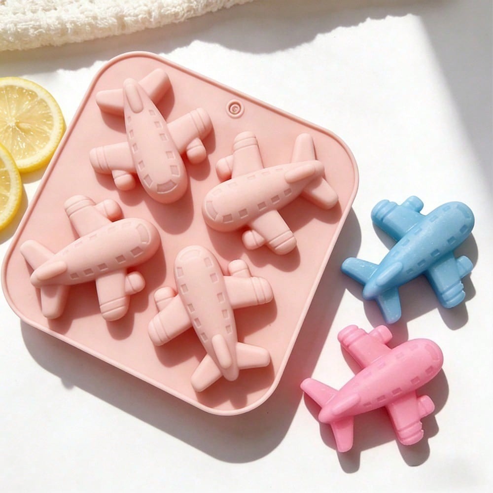 Resin Art Mould - قالب سيليكون على شكل طائرة بـ