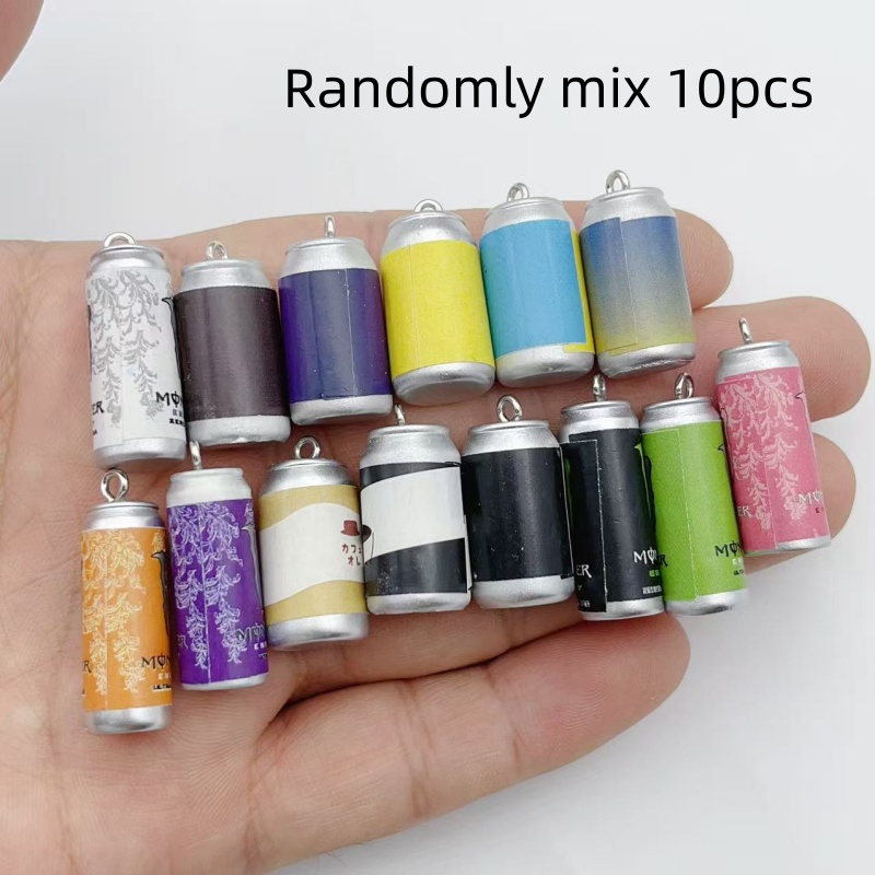 Resin Art Essentials - 10 قطع من الحلي الراتنجية الصغيرة