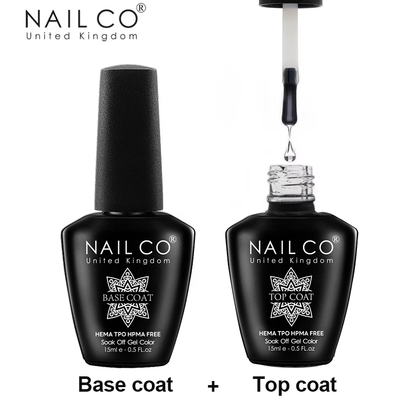 Resin Art Varnish - NAILCO 15 مللي معطف فوقي وقاعدة