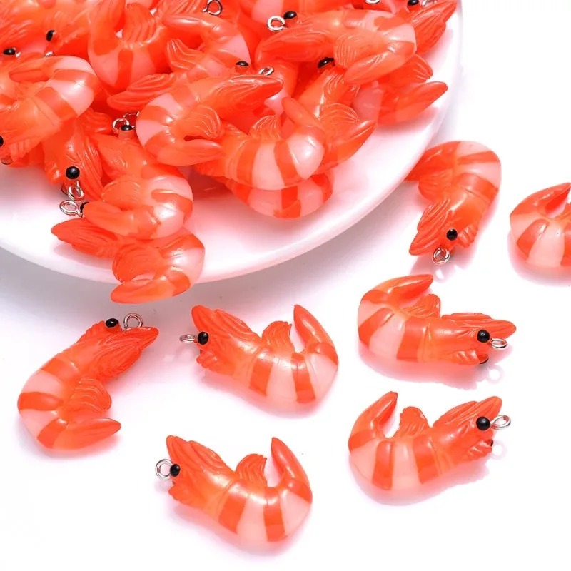 Resin Art Essentials - 10 قطع من الحلي الكرتونية المصنوعة