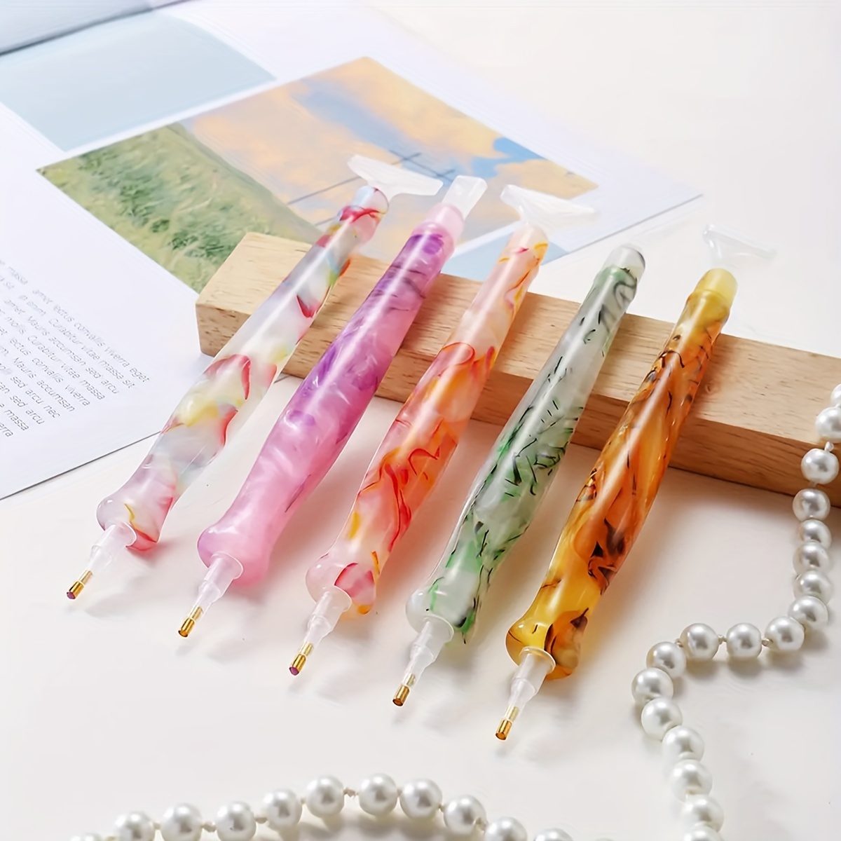 Resin Art Pen - 1 قطعة لون عشوائي الراتنج الرجعية