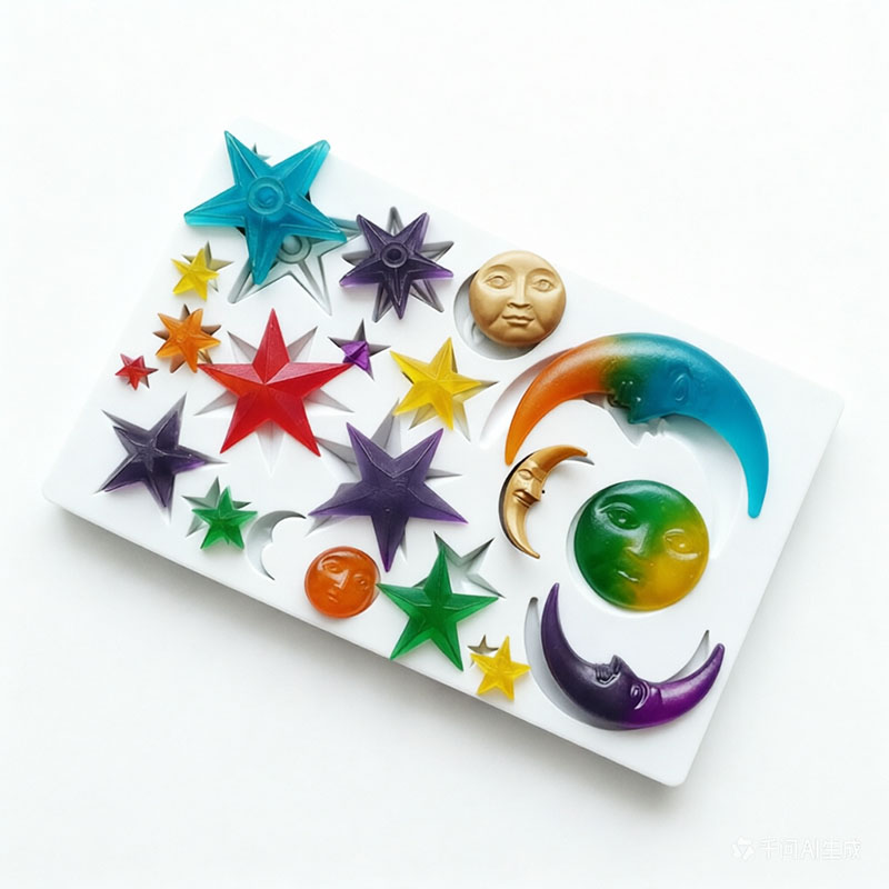 Resin Art Mould - قوالب طين البوليمر على شكل الشمس
