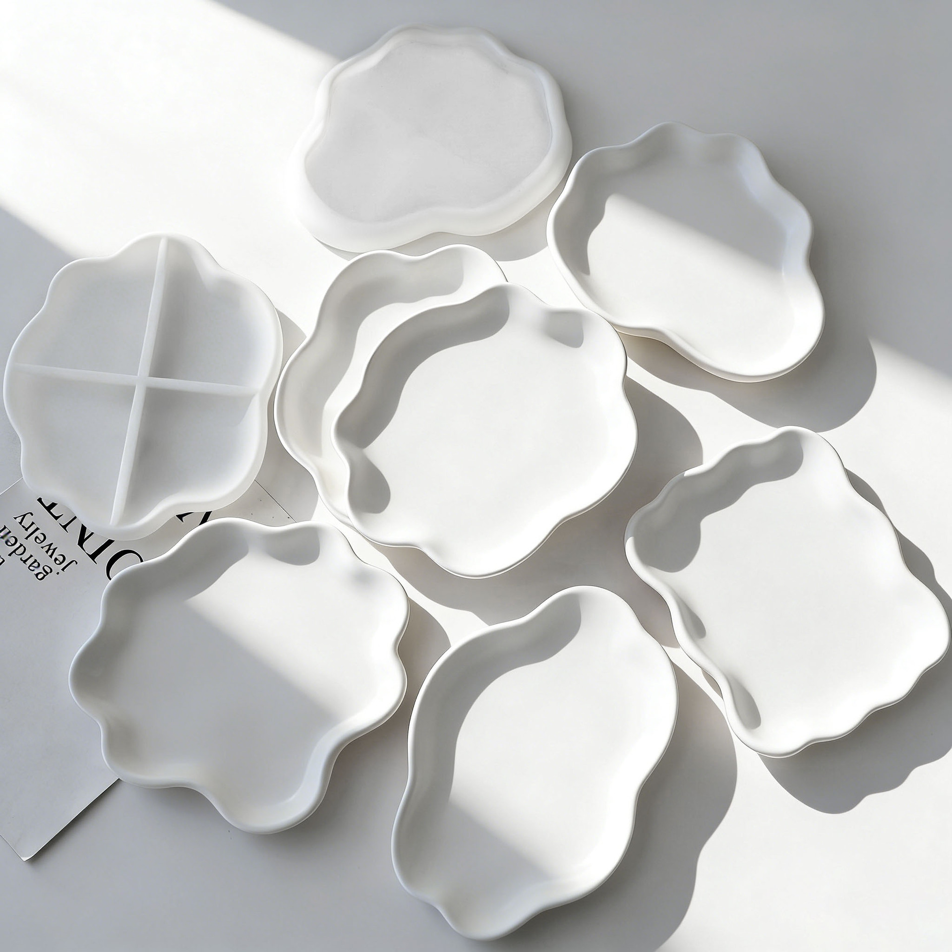 Resin Art Ocean - لتقوم بها بنفسك موجة هندسية الجص