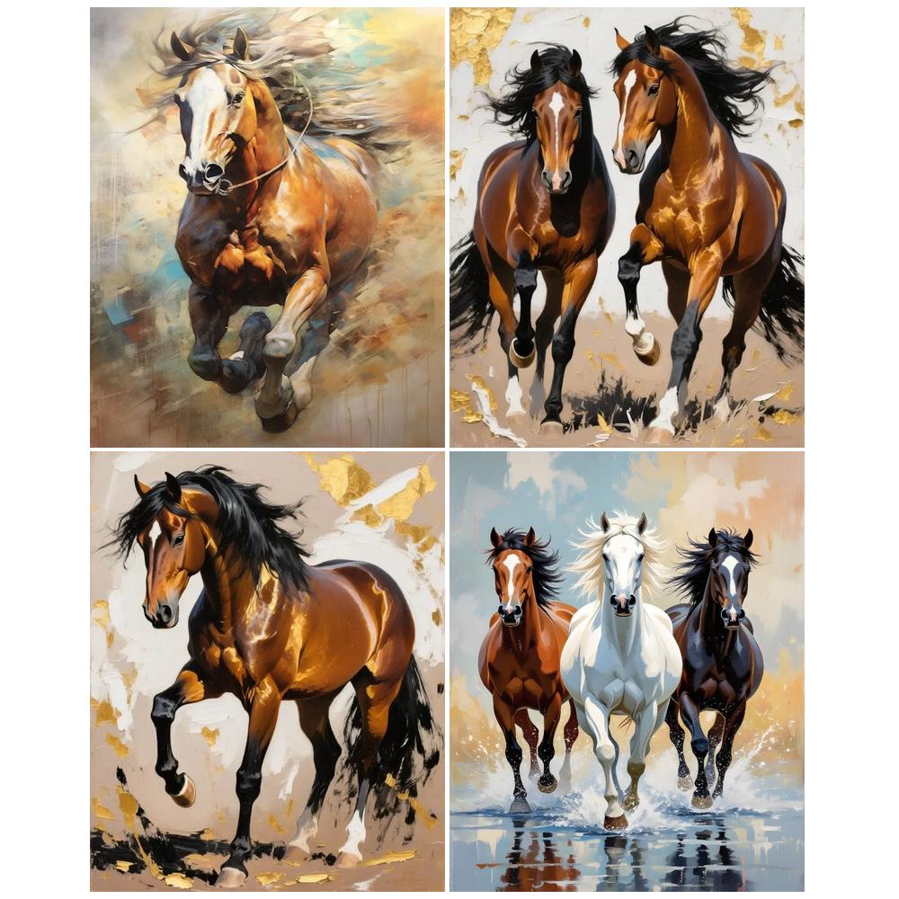 Resin Art On Canvas - لوحة فنية من CHENISTORY للرسم بالأرقام،