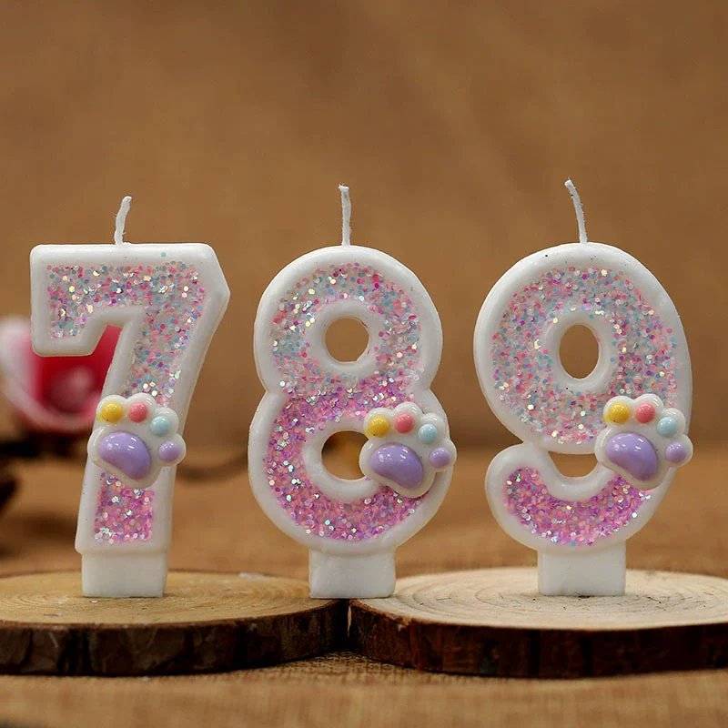 Resin Art Alphabet - الإبداعية لطيف القط باو كعكة عدد