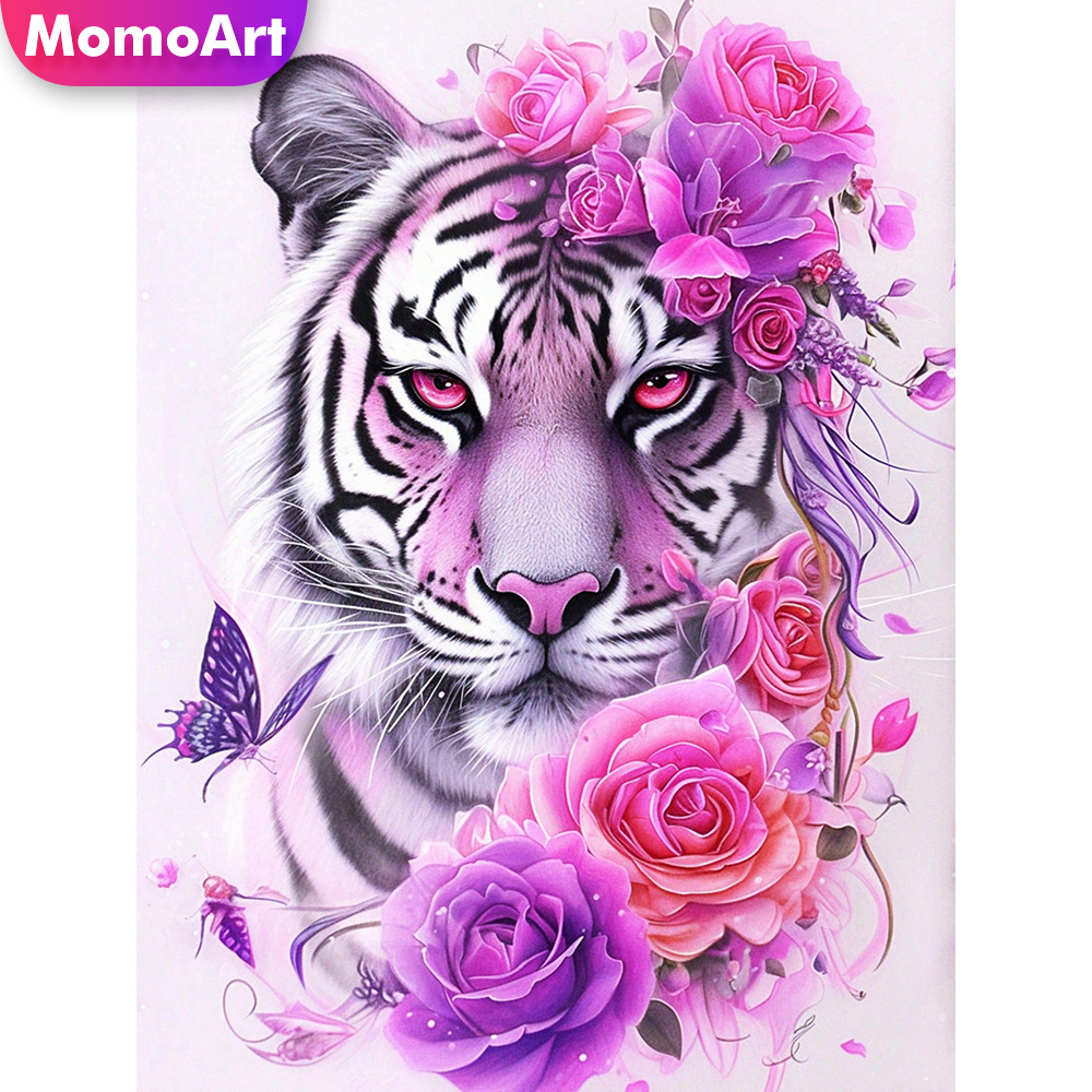 Resin Art For Rose - لوحة فنية جديدة من موموآرت بتطريز