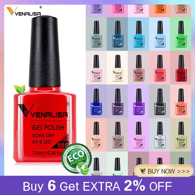Resin Art Varnish - Venalisa 7.5 مللي جيل للأظافر البولندية