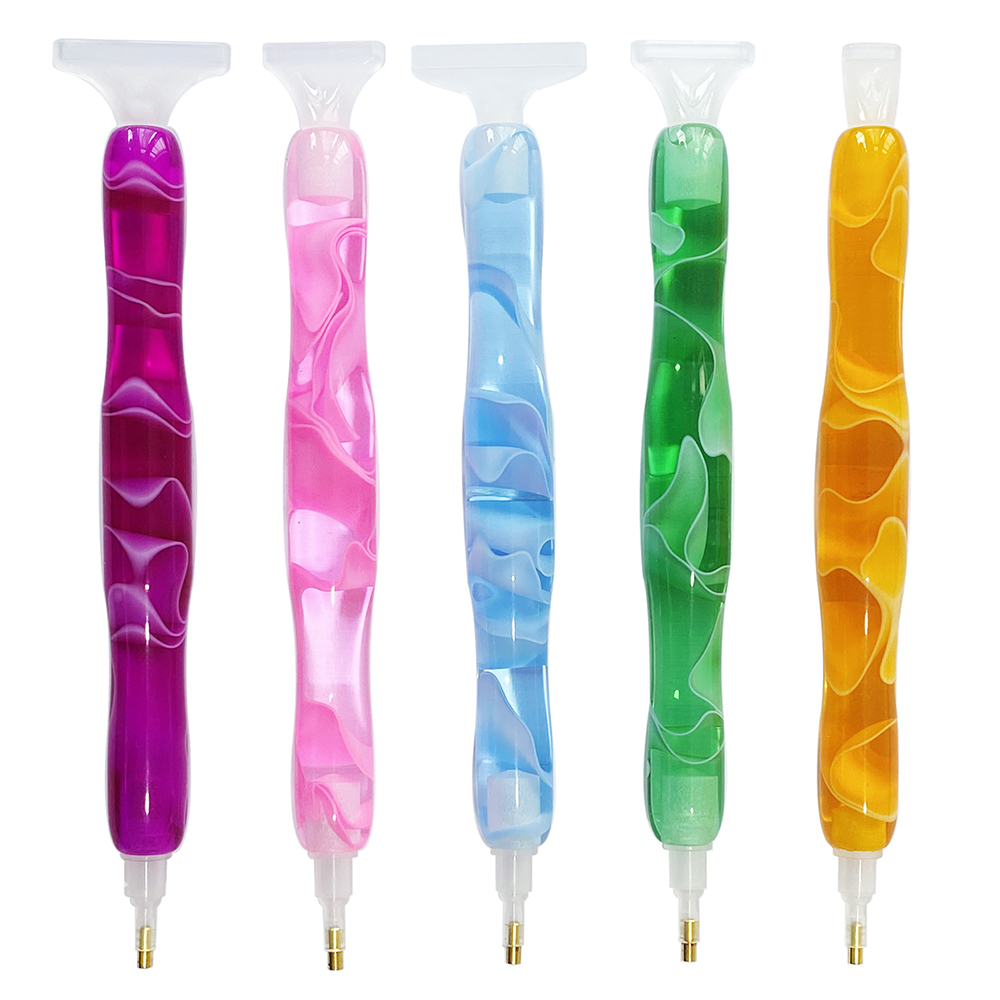 Resin Art Pen - قلم رسم بالراتنج الملون مع 5