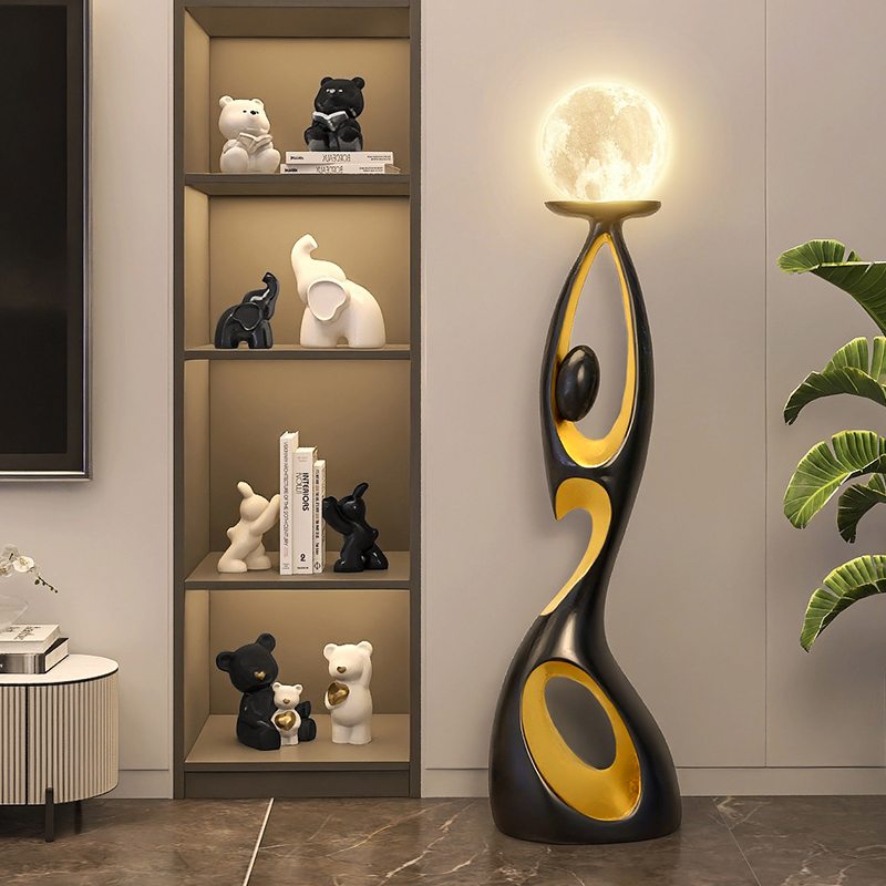 مصابيح أرضية فنية من الراتنج ب - مراجعة Resin Art Floor Design وسعره
