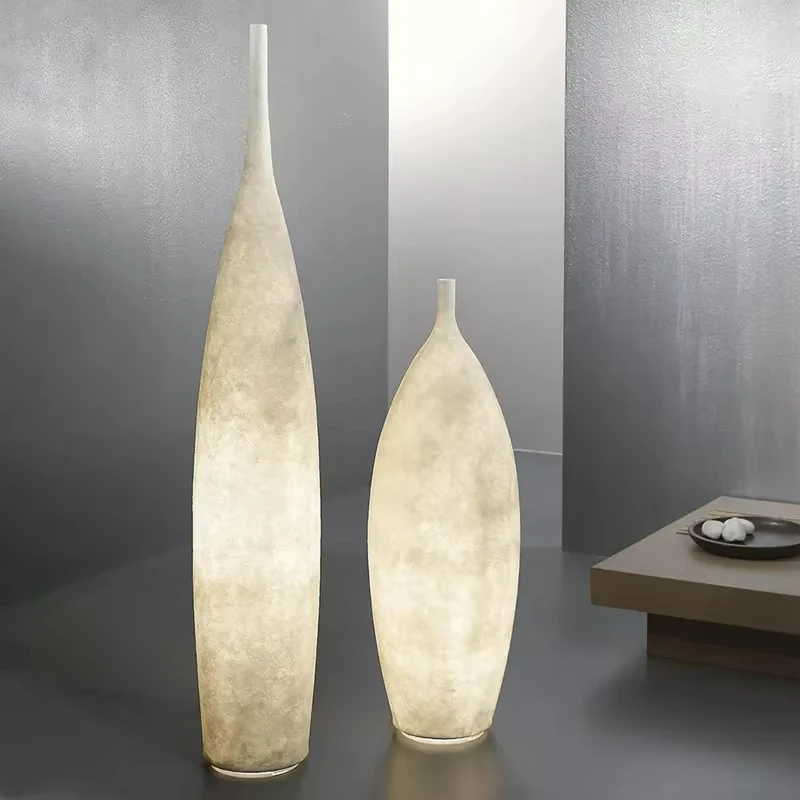 الفن زهرية مصباح أرضي الحديثة  - مراجعة Resin Art Floor Design وسعره