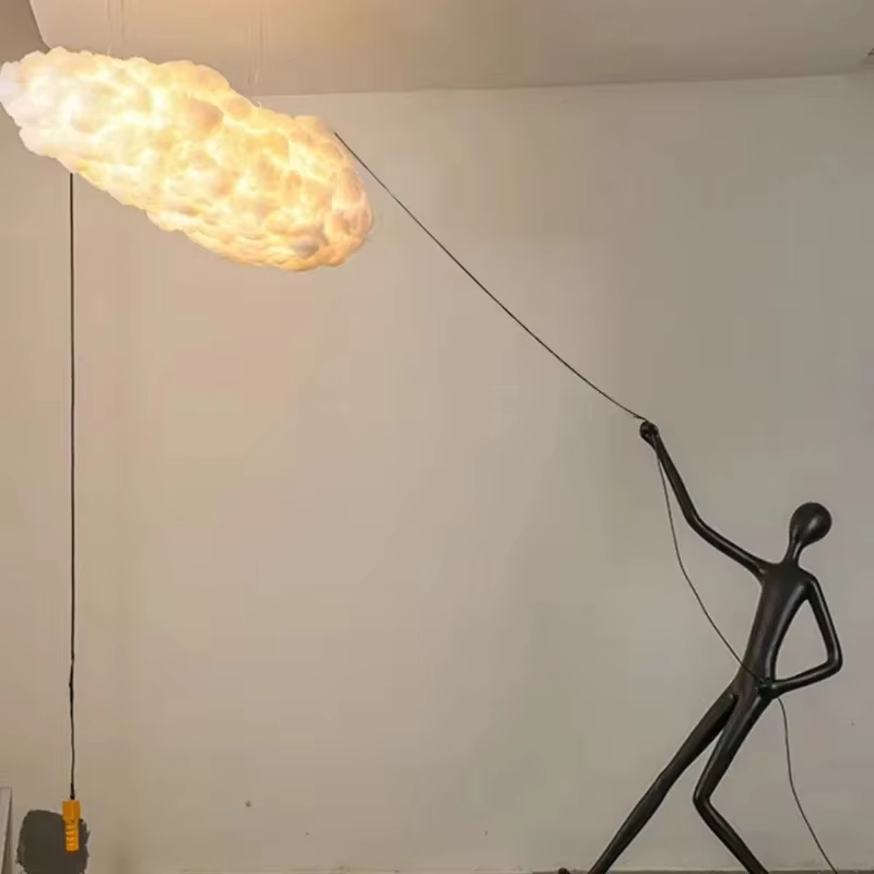 شخصية النحت الراتنج LED مصباح  - مراجعة Resin Art Floor Design وسعره