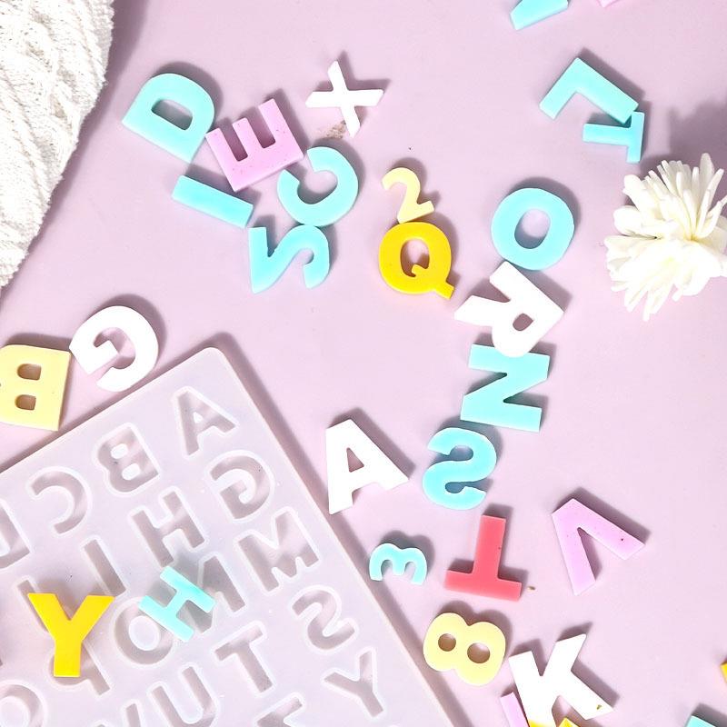 الأبجدية الايبوكسي الراتنج قال - مراجعة Resin Art Alphabet وسعره