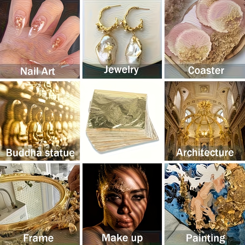 مجموعة من 100 قطعة من أوراق ال - مراجعة Resin Art Anniversary Gift وسعره