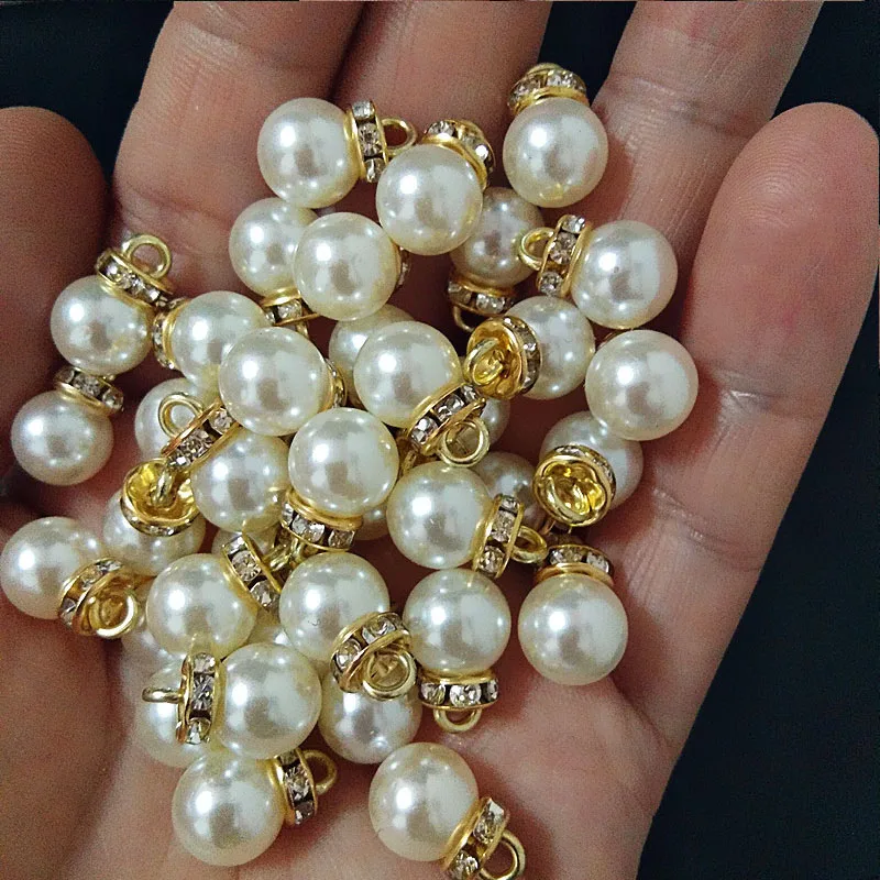 30 قطعة قلادة الماس اللؤلؤ الم - مراجعة Resin Art Anniversary Gift وسعره