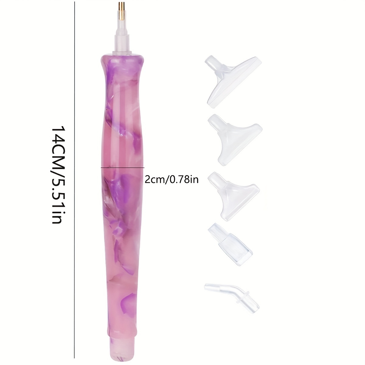 1 قطعة لون عشوائي الراتنج الرج - مراجعة Resin Art Pen وسعره