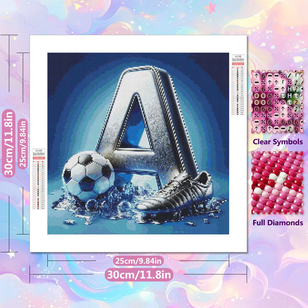 EverShine Diamond Mosaic Lette - مراجعة Resin Art Alphabet وسعره
