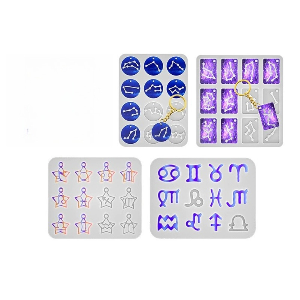 4 أنماط من قوالب الراتنج البسي - مراجعة Resin Art Alphabet وسعره