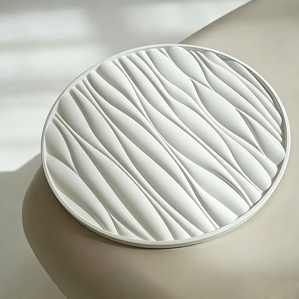 قالب سيليكون دائري كبير لصنع ص - مراجعة Resin Art Ocean وسعره