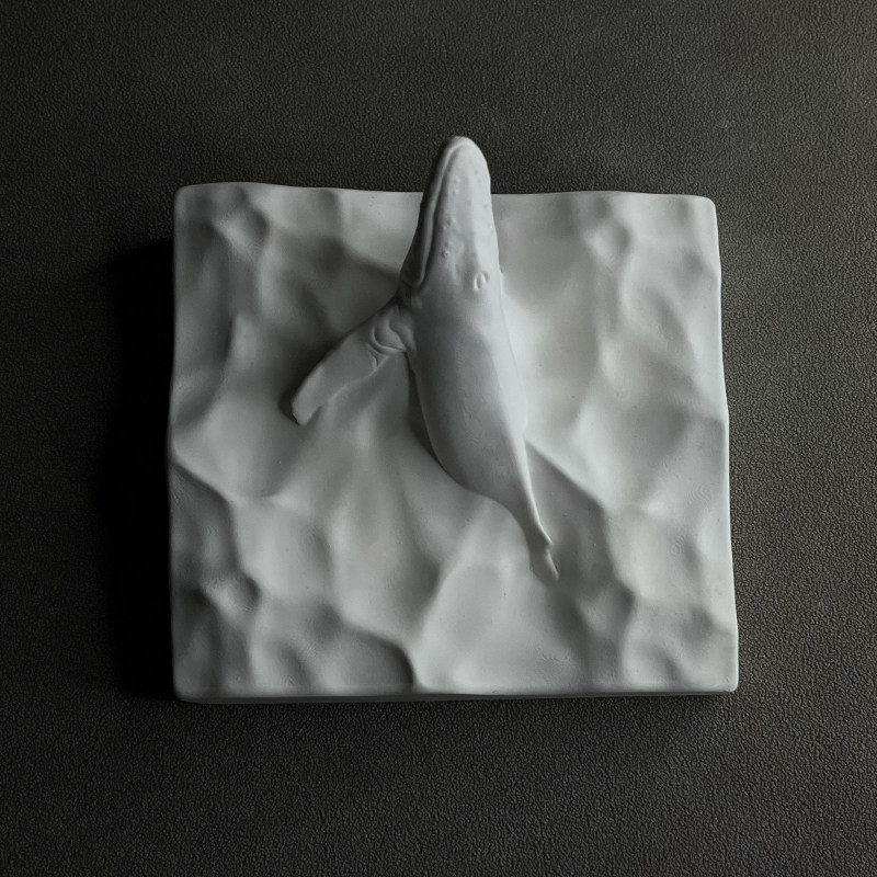 تمثال حوت الظهر المحدب من الجب - مراجعة Resin Art Ocean وسعره
