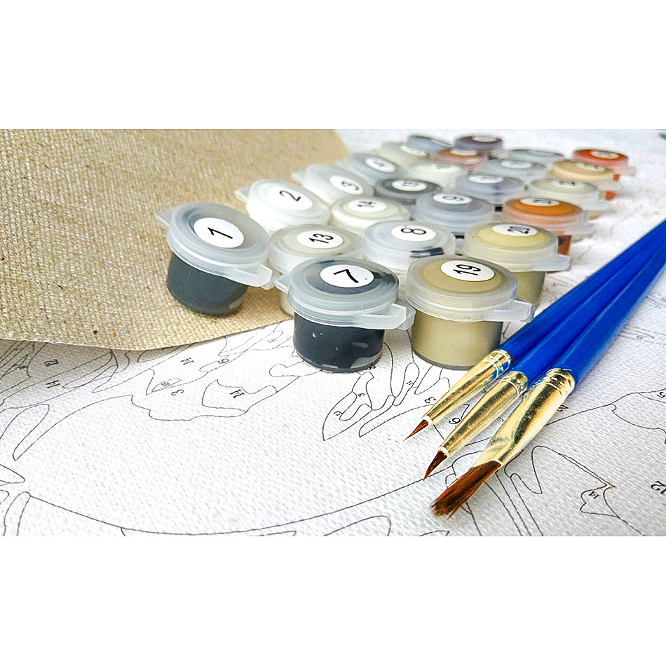 GATYZTORY لوحة أكريليك بالأرقا - مراجعة Resin Art On Canvas وسعره