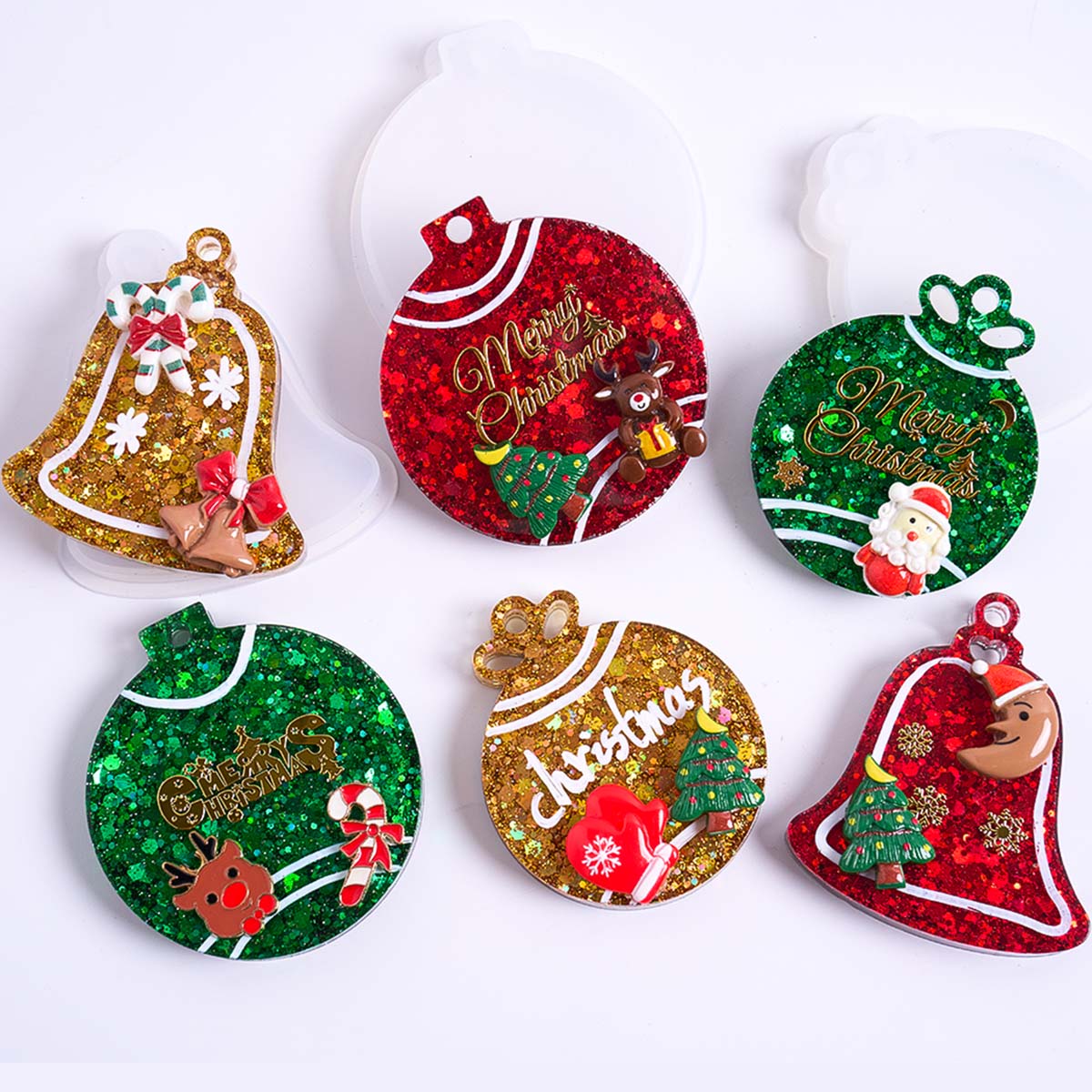 عيد الميلاد علامة قلادة قالب م - مراجعة Resin Art Things وسعره