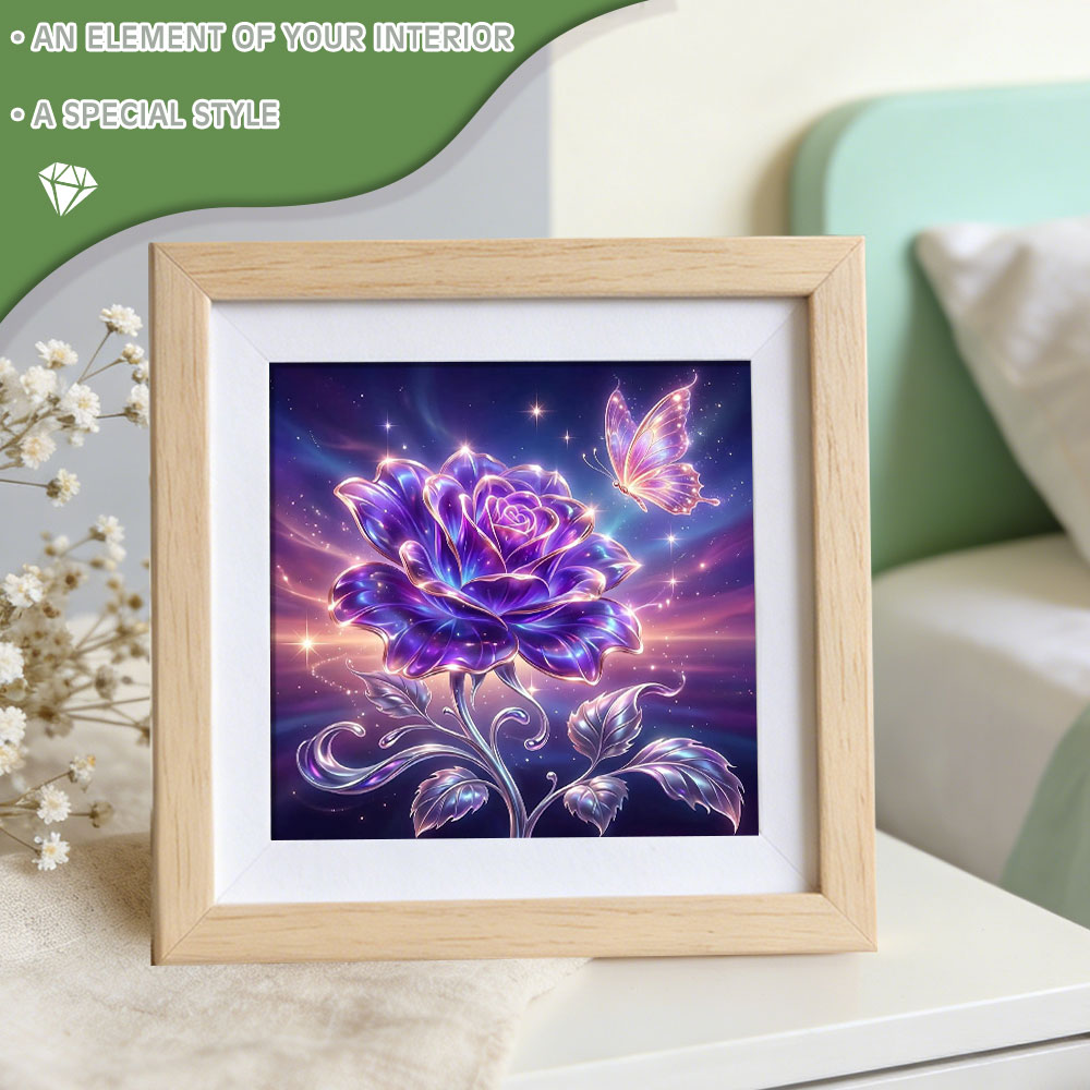 لوحات فنية مزخرفة بالألماس من  - مراجعة Resin Art For Rose وسعره