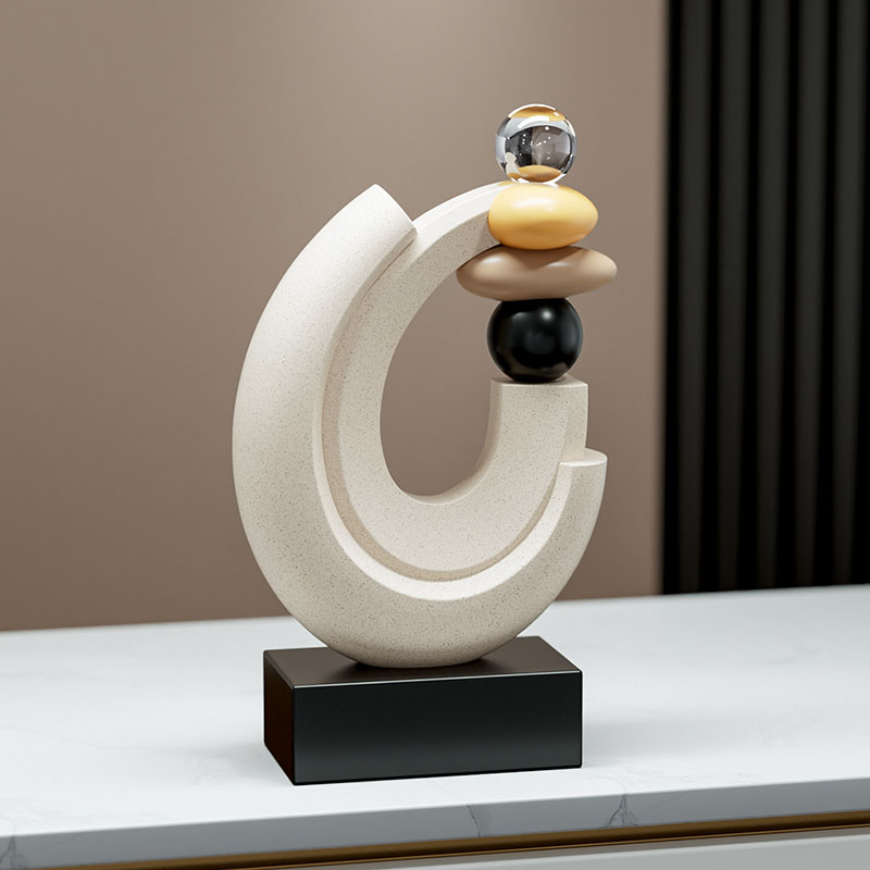 تمثال حجر الحظ للديكور المنزلي - مراجعة Resin Art Anniversary Gift وسعره