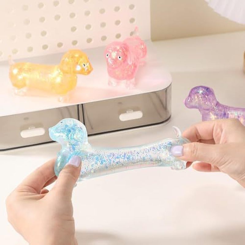لعبة داشهند لامعة ناعمة قابلة  - مراجعة Resin Art Materials وسعره