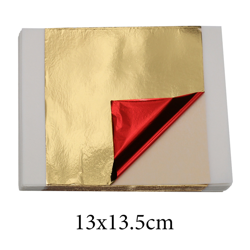 100 قطعة من ورق الذهب المقلد ب - مراجعة Resin Art Anniversary Gift وسعره