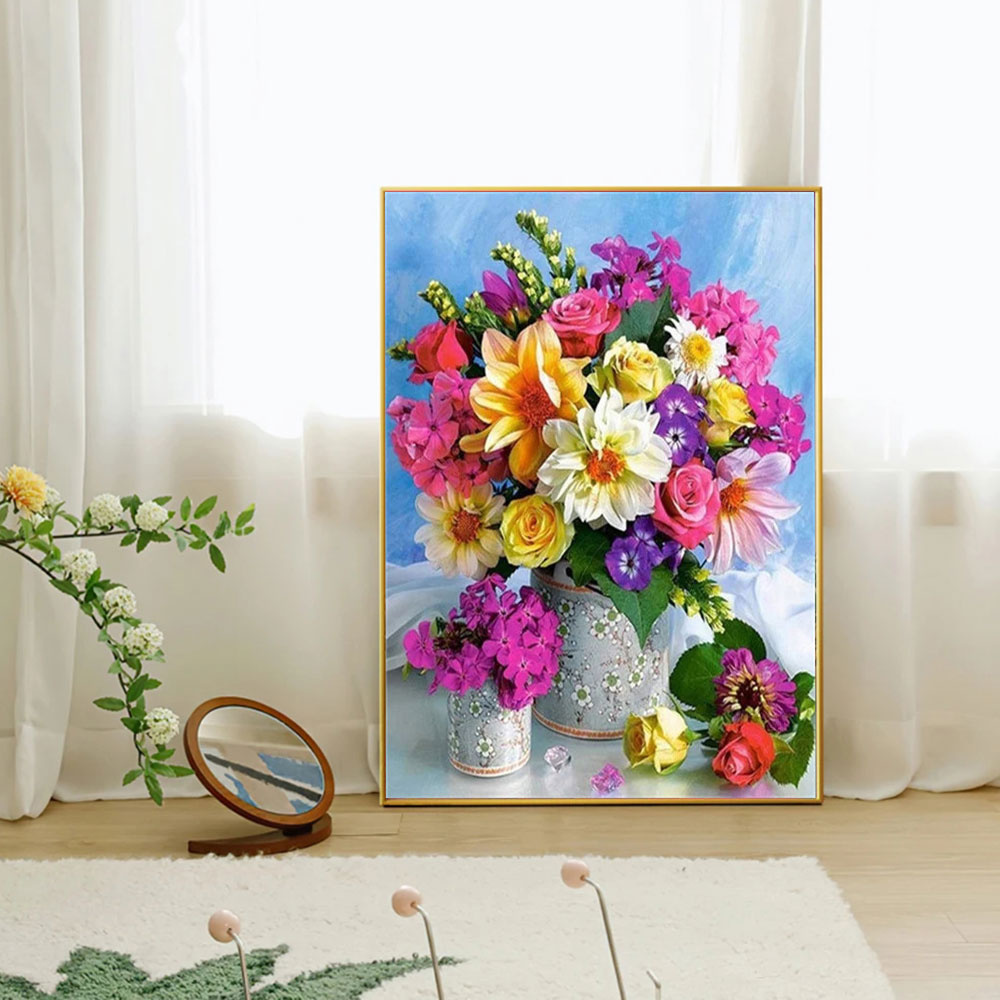 لوحة فسيفساء ماسية كاملة بتصمي - مراجعة Resin Art For Rose وسعره
