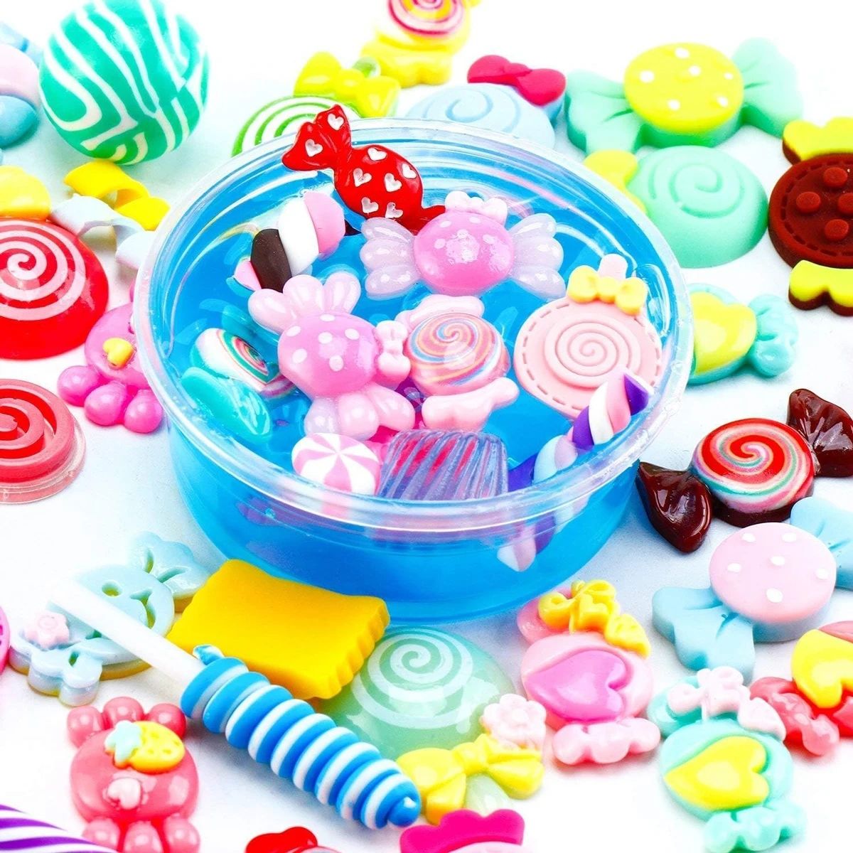 30 قطعة حلوى عشوائية الوحل الس - مراجعة Resin Art Materials وسعره