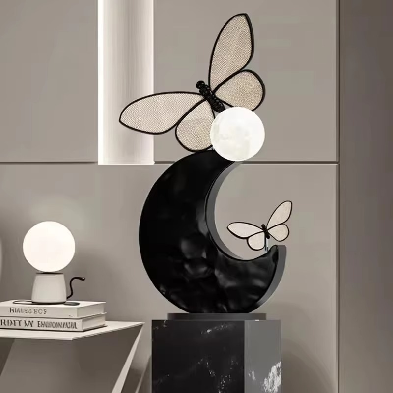 الحديثة الفاخرة الراتنج فراشة  - مراجعة Resin Art Floor Design وسعره