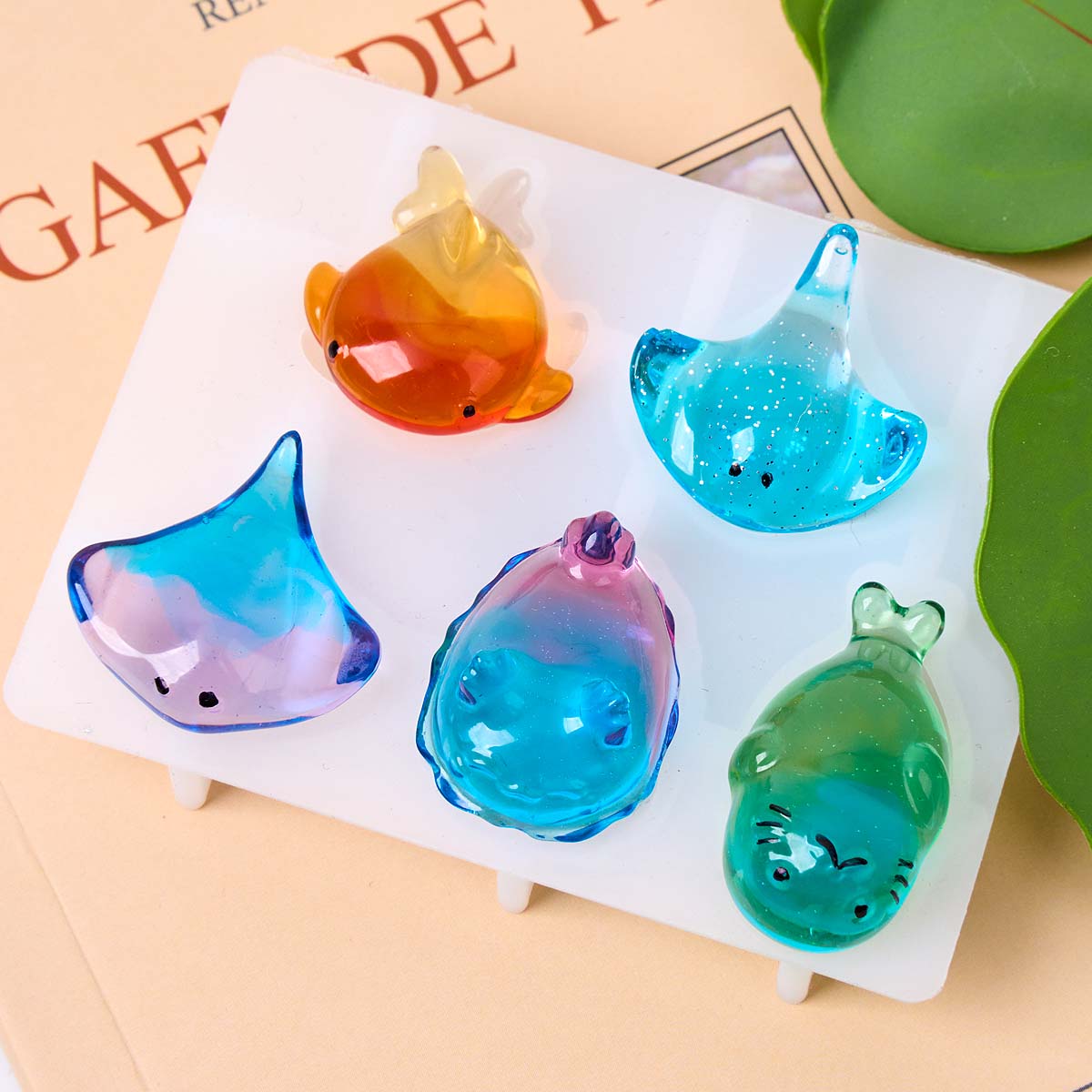 قالب سيليكون ثلاثي الأبعاد بتص - مراجعة Resin Art Mould وسعره