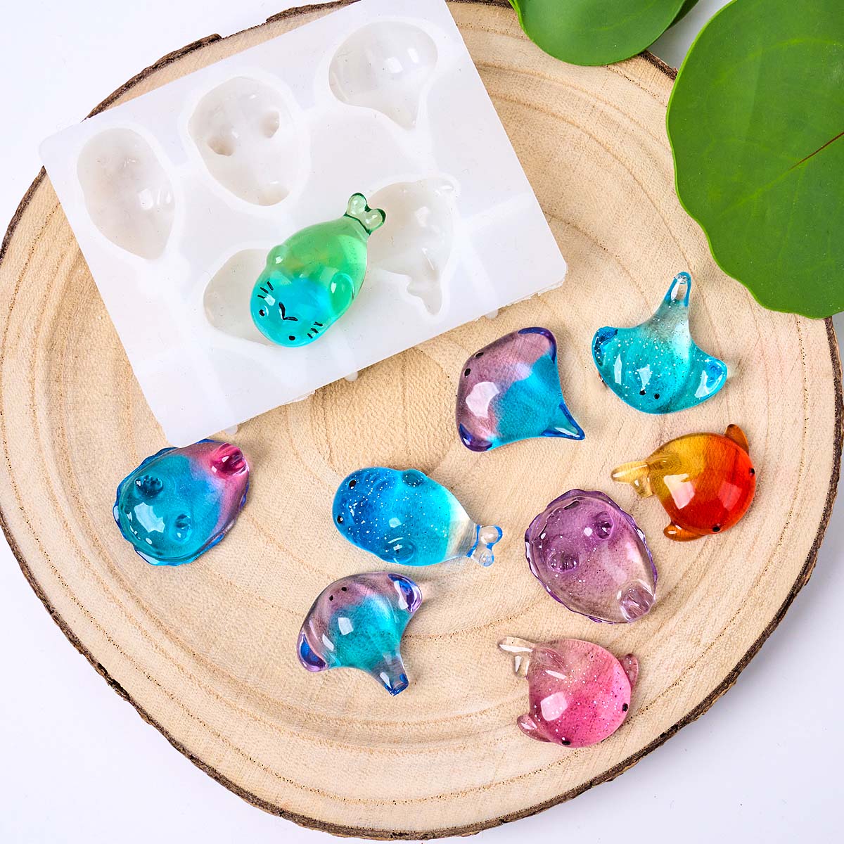 قالب سيليكون ثلاثي الأبعاد بتص - مراجعة Resin Art Mould وسعره