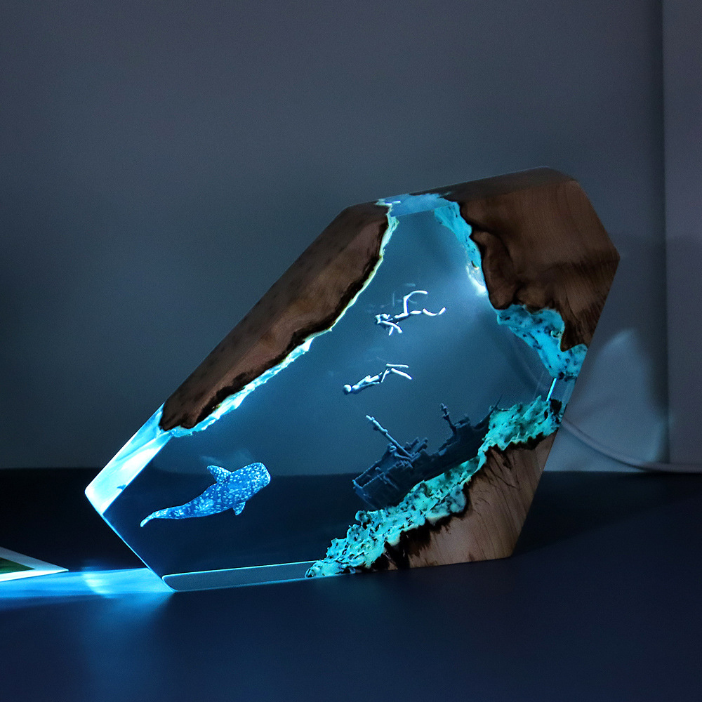 جديد الإبداعية داخلي غرفة نوم  - مراجعة Resin Art Ocean وسعره