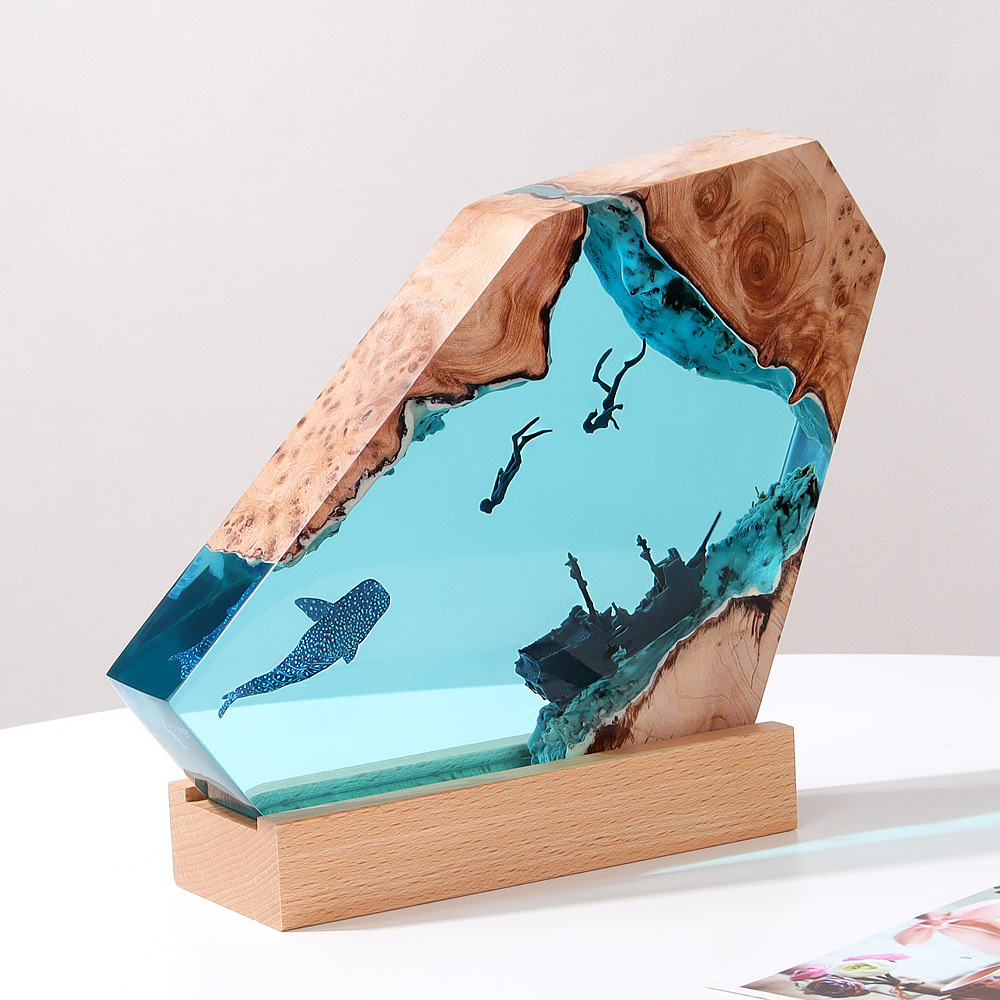 جديد الإبداعية داخلي غرفة نوم  - مراجعة Resin Art Ocean وسعره