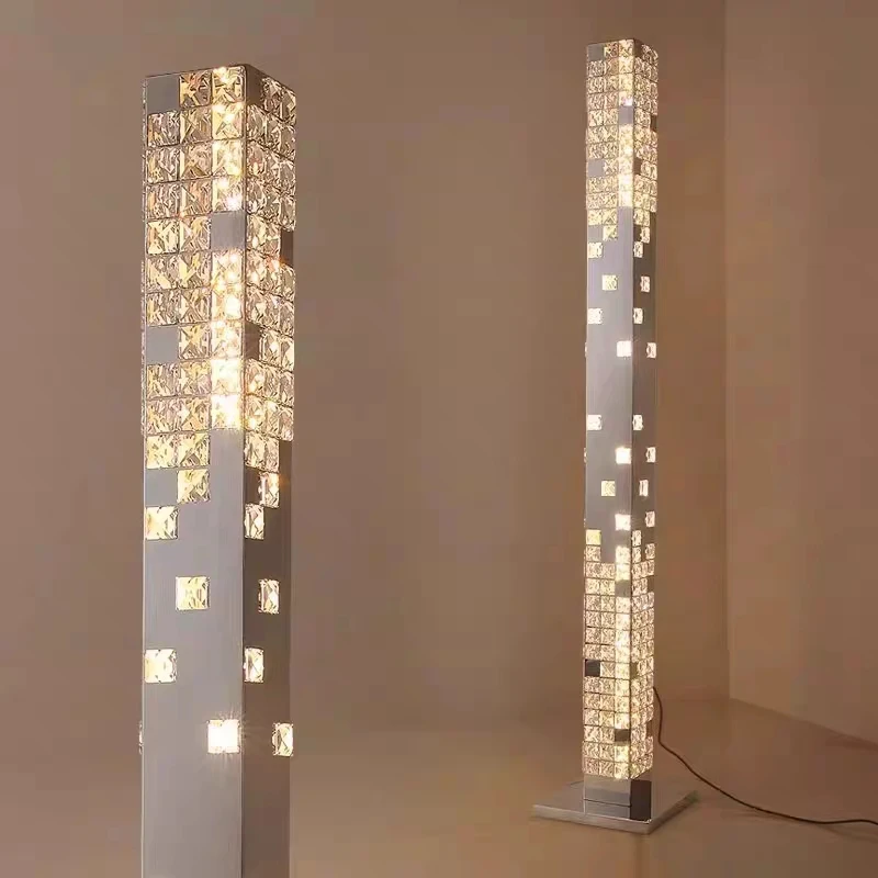 مصباح أرضي كريستالي بتصميم عصر - مراجعة Resin Art Floor Design وسعره