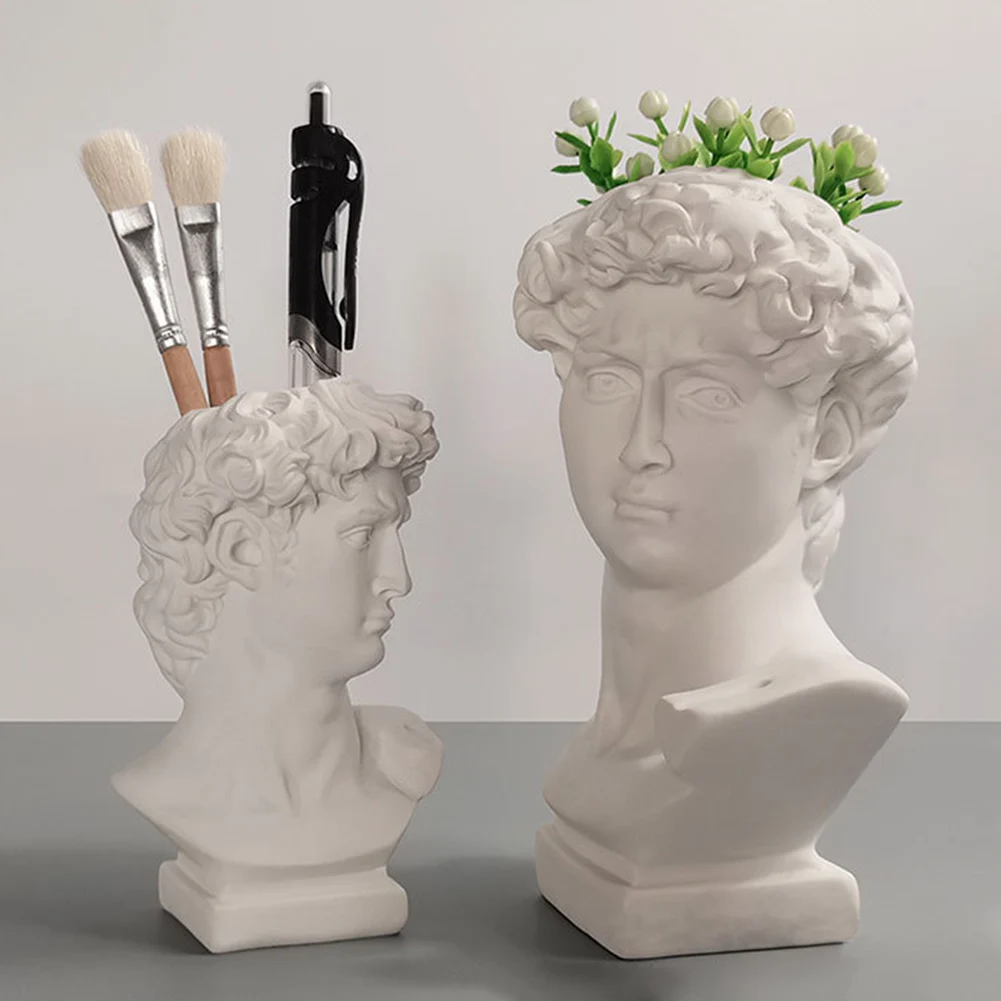 تمثال إبداعي حامل قلم نحت ، صو - مراجعة Resin Art Pen وسعره
