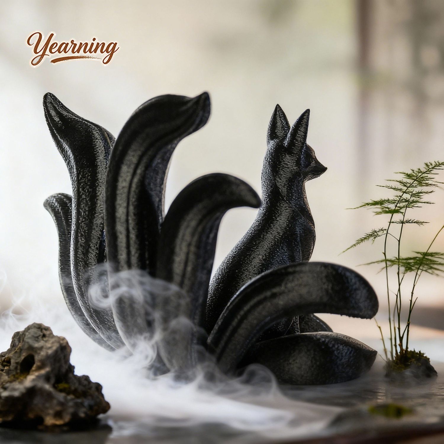 زينة فنية بسيطة على شكل ثعلب ذ - مراجعة Resin Art Anniversary Gift وسعره