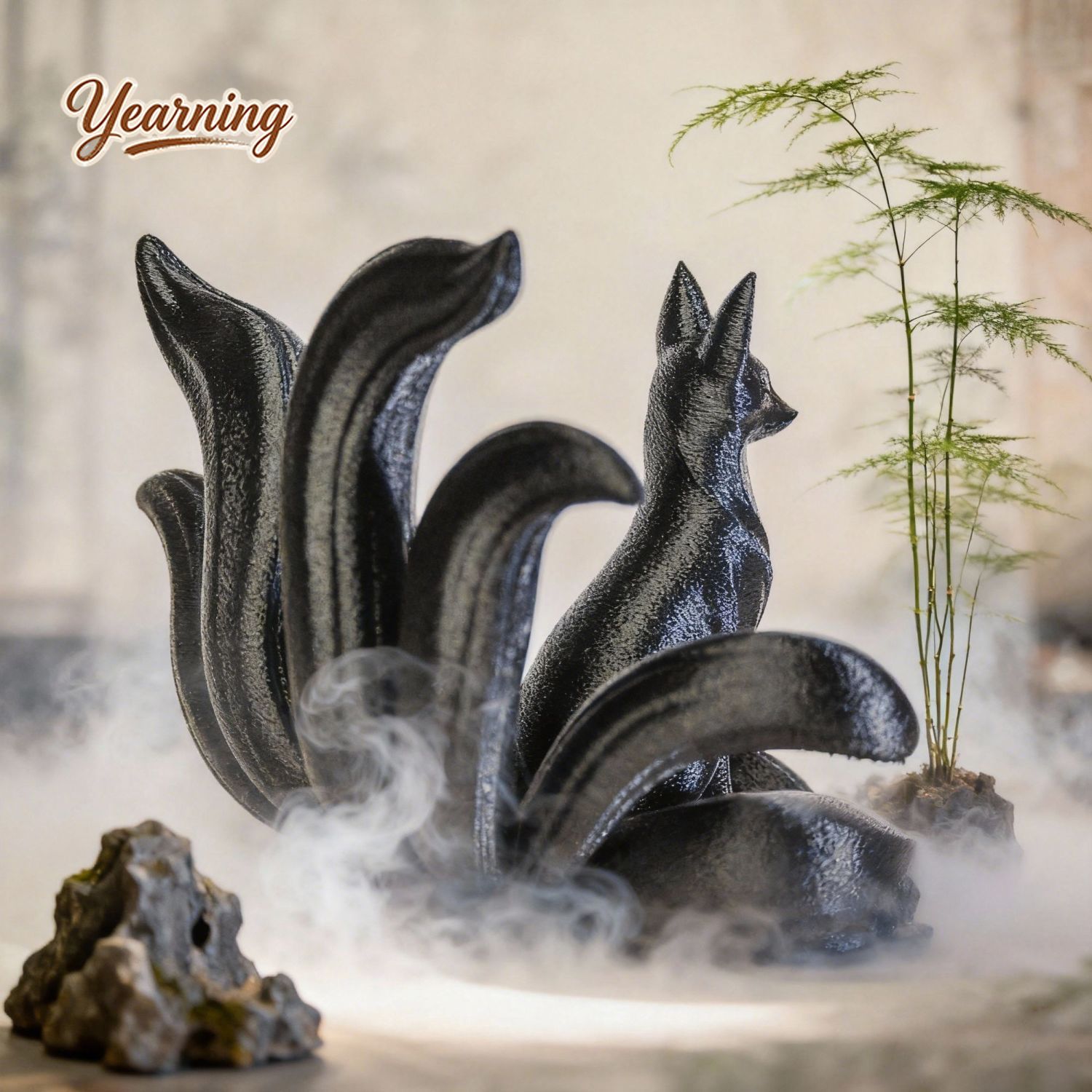 زينة فنية بسيطة على شكل ثعلب ذ - مراجعة Resin Art Anniversary Gift وسعره
