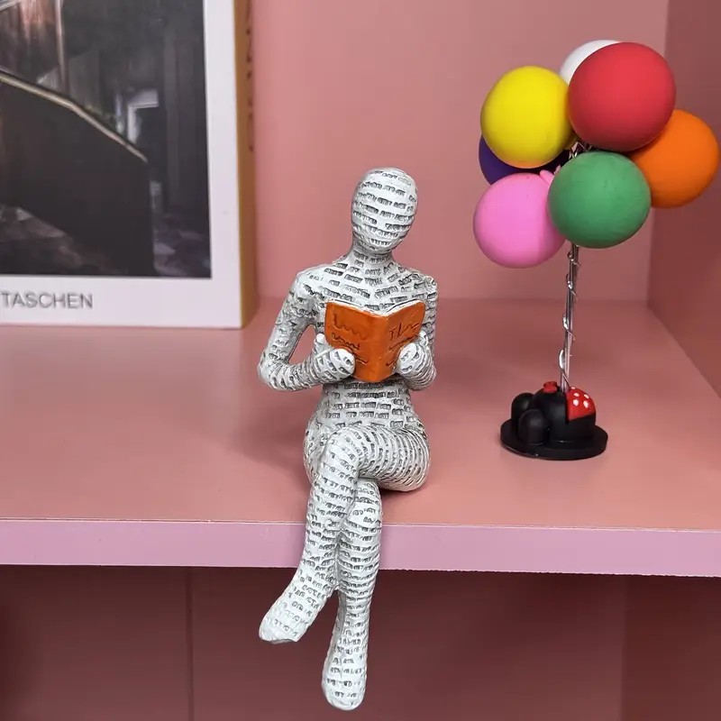 تزيين مع تماثيل فنية لللب، وقط - مراجعة Resin Art Anniversary Gift وسعره