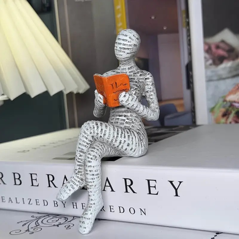 تزيين مع تماثيل فنية لللب، وقط - مراجعة Resin Art Anniversary Gift وسعره