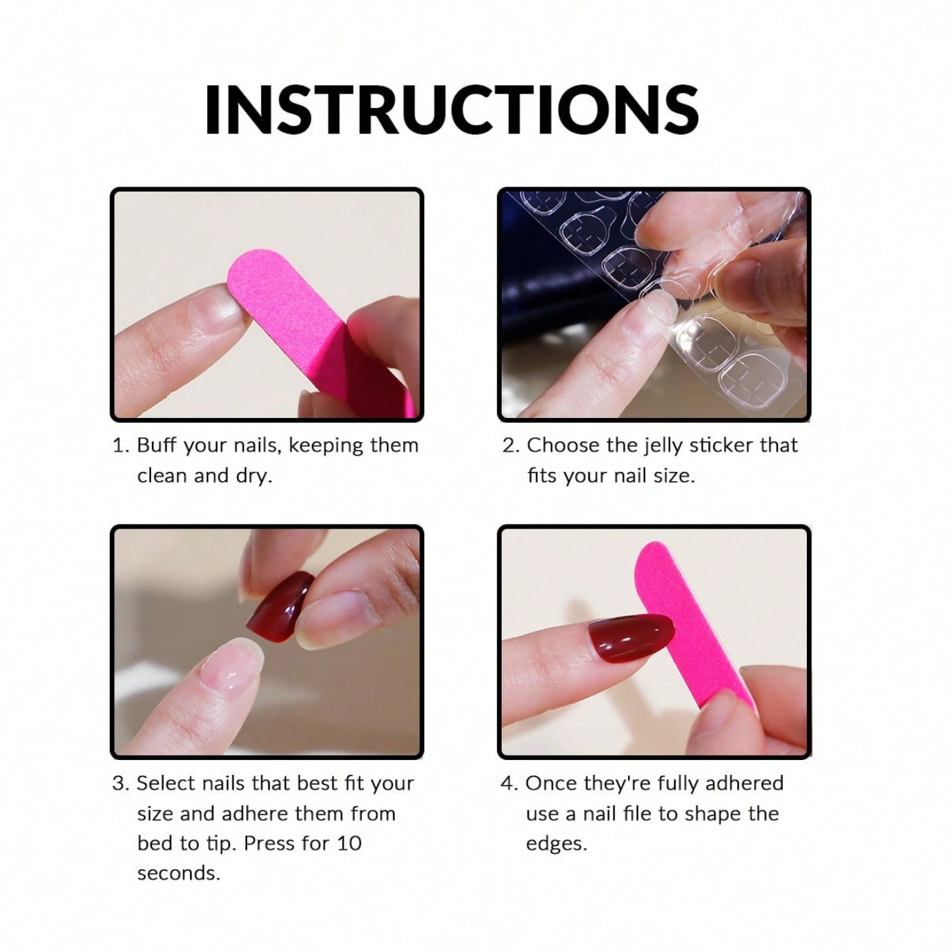 10 قطع من الأظافر الاصطناعية ا - مراجعة Resin Art Materials وسعره